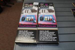 lot 495 image: 2 XL Clip On Tow Mirrors