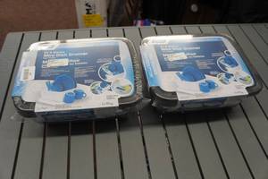 lot 245 image: 2 Mini Dish Drainer Tray-Caddy for RV