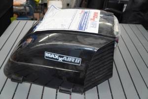lot 120A image: MaxXAir II Rain Cover for RV Roof Vents -Black