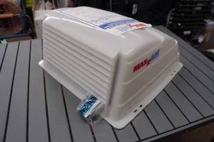 lot 120F image: MaxXAir Vent Cover -Translucent White