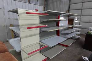 lot 405 image: Assorted Gondola Shelving