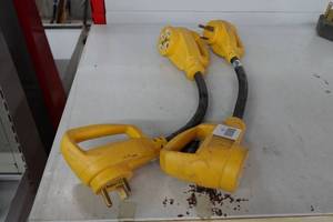 lot 417 image: 2 Power Grip RV Electric Adapters