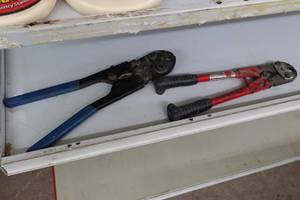 lot 486 image: 2 Marshall Brass Fitting Crimp Tools