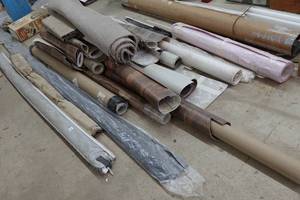 lot 430 image: Assorted RV Awnings and Flooring