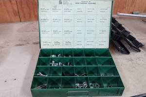 lot 376 image: Small Parts Case with Fasteners