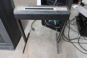 lot 364 image: Boston Heavy Duty Shredder on Stand