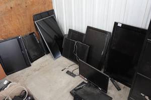 lot 367 image: Assorted Flat Panel TVs and Monitors