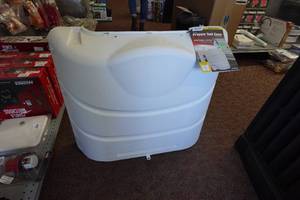 lot 120L image: Camco Propane Tank Cover - White