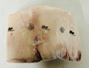 lot 6 image: F. 17.05lbs Bone-in Pork Shoulder Butts-IBP Supreme Trim All Natural