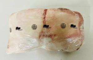 lot 7 image: F. 18.25lbslbs Bone-in Pork Shoulder Butts-IBP Supreme Trim All Natural