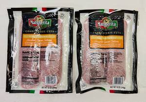 lot 48 image: F. 2x12oz Margherita Uncured Genoa Salami