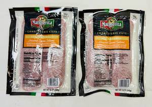 lot 50 image: F. 2x12oz Margherita Uncured Genoa Salami