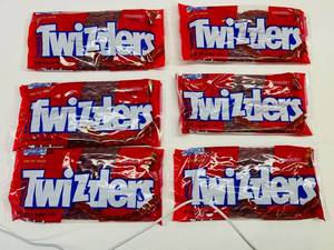 lot 69 image: 6x 1lb Twizzlers Strawberry