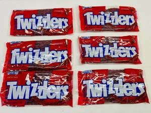 lot 68 image: 6x 1lb Twizzlers Strawberry
