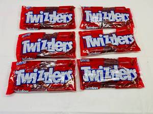 6x 1lb Twizzlers Strawberry