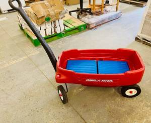 Radio Flyer Double Seat Wagon