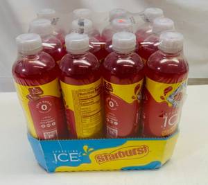lot 113 image: Sparkling Ice Starburst-Cherry