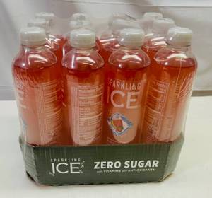 lot 115 image: Sparkling Ice-Zero Sugar- Strawberry Watermelon