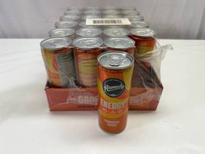 lot 367 image: 24x8.5oz Remedy Organic Kombucha Energy Tropical Fruit