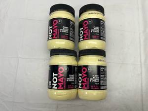 lot 404 image: 6x 15oz Not Mayo Original-Made WChickpeas