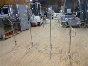 lot 28 image: 4 Floor Candelabras