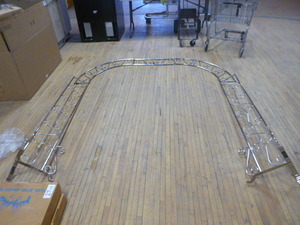 lot 31 image: Ornate  Silver Arch