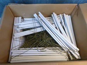 lot 35 image: Lot of Metal Strut Hangers