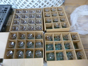 lot 43 image: Lot of Libby Margarita Glasses