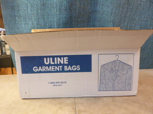 lot 50 image: Uline Garment Bags