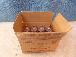 lot 51 image: Dine-Aglow Fuel Cartridges