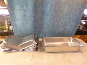 lot 58 image: Full Size Steam Table Pan