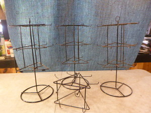 lot 67 image: 3 Countertop Display Racks