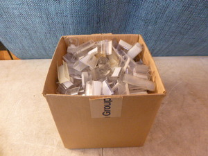 lot 77 image: Box of Tablecloth Velcro Clips