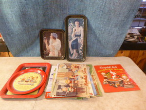 lot 106 image: Collectible Trays and Signs