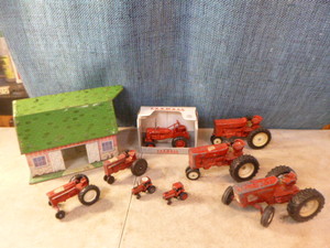lot 121 image: Vintage Farmall Tractors