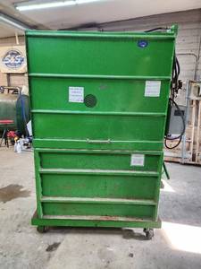 Used Ver-tech Vertical Hydraulic cardboard Baler Model M72HD