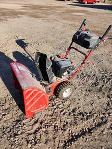 lot 21 image: BRAND NEW, Troy-Bilt 24 Two-Stage Snow Thrower 208cc