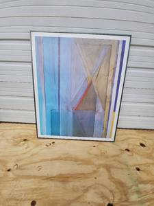 lot 19 image: Abstract Artwork by Richard Diebenkorn Titled Ocean Park