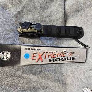 lot 43 image: Hogue Made in USA Extreme Survival KnifewSheath, As New, Dealer Sample