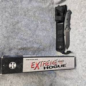 lot 49 image: Hogue Made in USA Extreme Survival KnifewSheath, As New, Dealer Sample