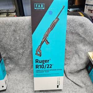 lot 52 image: Fab Defense Ruger 1022 Stock Chasssis Set, Dealer Sample, As New