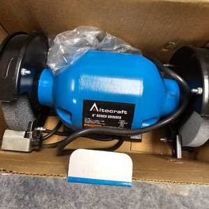 lot 73 image: Alto Craft Bench Grinder, Like New in Box, unused