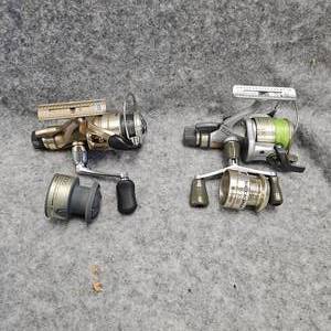 lot 101 image: 2 Shimano Spinning Reels wExtra Spools
