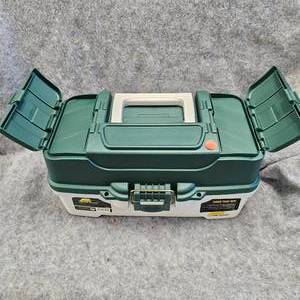 lot 106 image: Plano 3 Tray Tackle Box, Like New