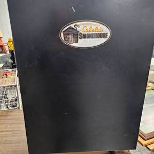 lot 107 image: Cabelas Smokehouse on Stand with CherryApplewood
