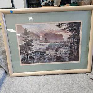 lot 153 image: Northern Minnesota Rollers Print