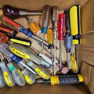 lot 191 image: Screwdrivers and Punches Lot