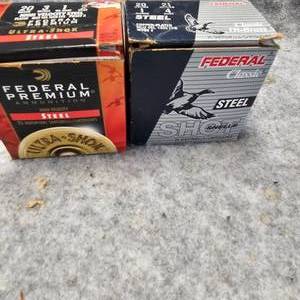lot 209 image: Federal 20Ga-2 Half Boxes Steel Shot