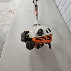 lot 285 image: Stihl Gas Weed Trimmer, Model FS 45, Ran Great Last fall when put away