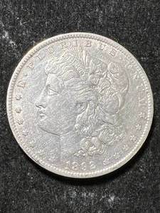 lot 08 image: 1892-O US MORGAN SILVER DOLLAR